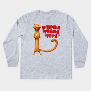 Rikki-Tikki-Tavi™ The Hero Pose Kids Long Sleeve T-Shirt